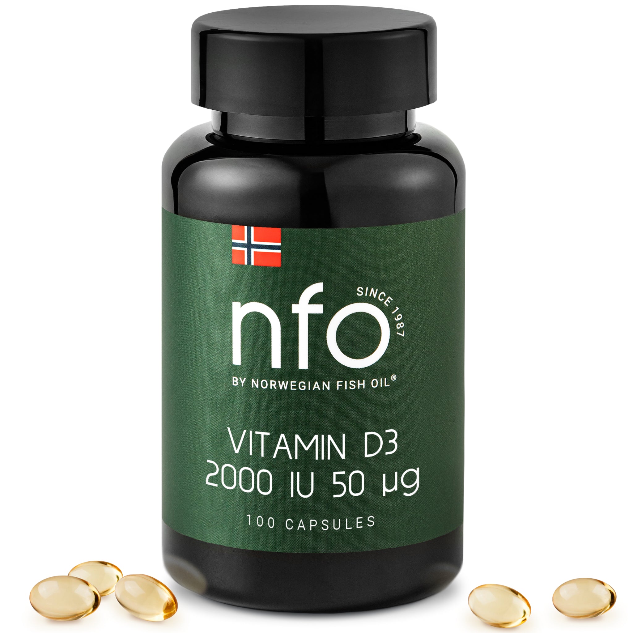 Vitamin D3 2.000 IE – 100 Kapseln