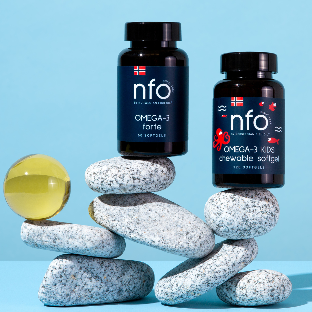 NFO School Bundle: Omega-3 Kids + Omega-3 Forte